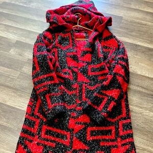Printed hoodie sweater Jacket